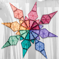 De Kinderwinkel - Connetix Magnetic Tiles 202 Pastel Mega Pack