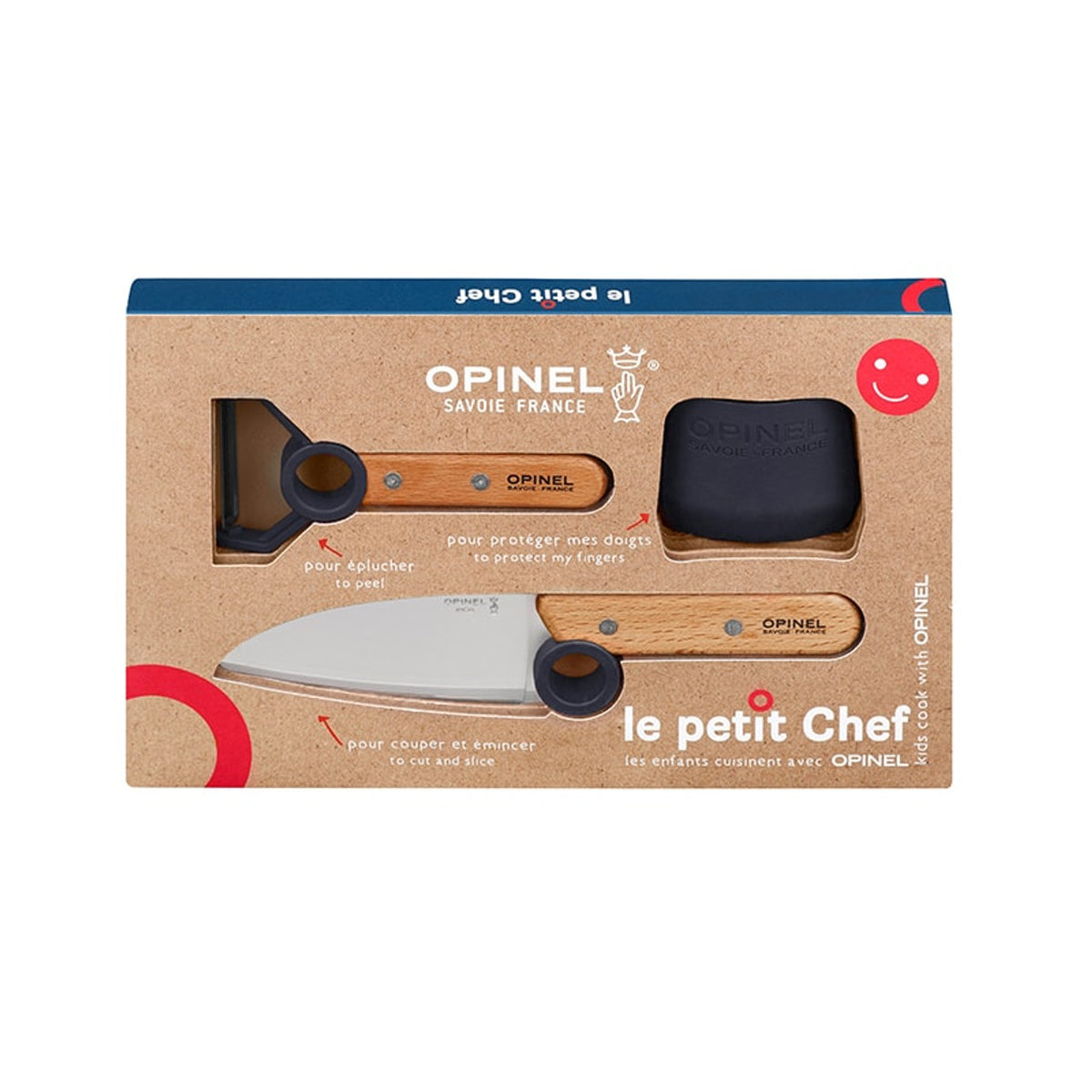 Opinel Le Petit Chef 3-delig