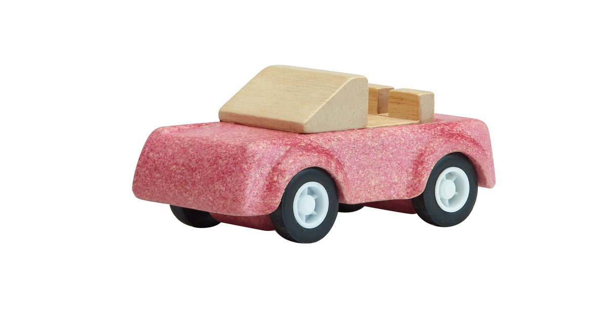De Kinderwinkel Plan Roze Sportauto