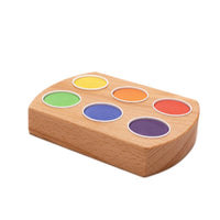 De Kinderwinkel Grennn Waterverf houder + 6 kleuren verf
