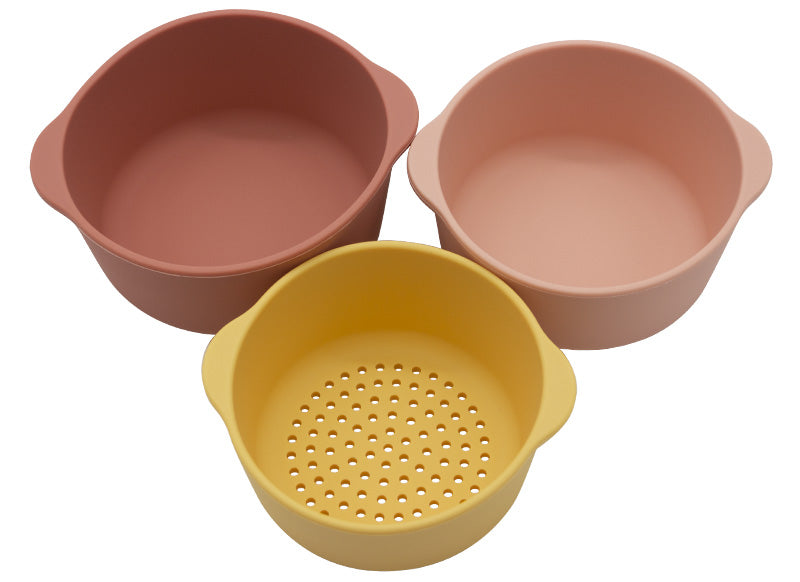 De Kinderwinkel - Inspire My Play Nesting Bowls Rood-Geel
