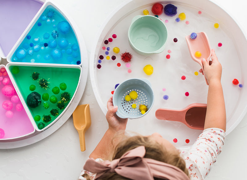De Kinderwinkel - Inspire My Play Nesting Bowls Rood-Geel