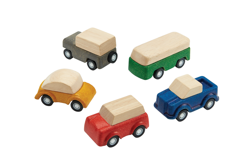 Plan Toys Set voertuigen