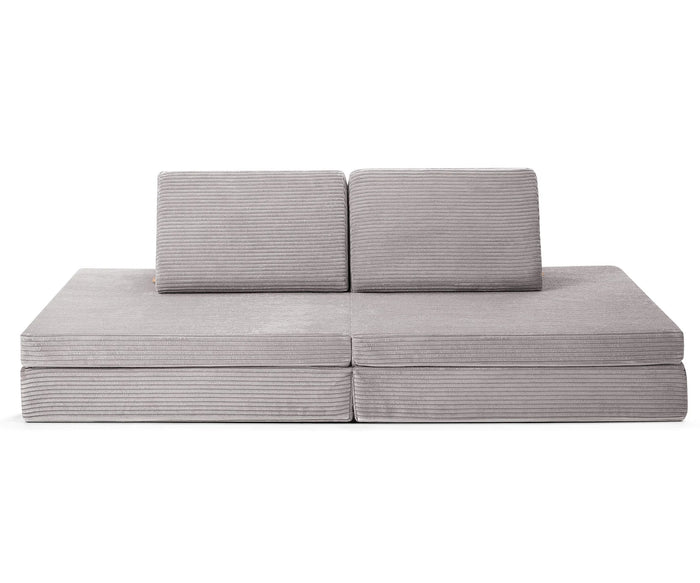 De Kinderwinkel - Funzy Play Sofa Velours Grijs