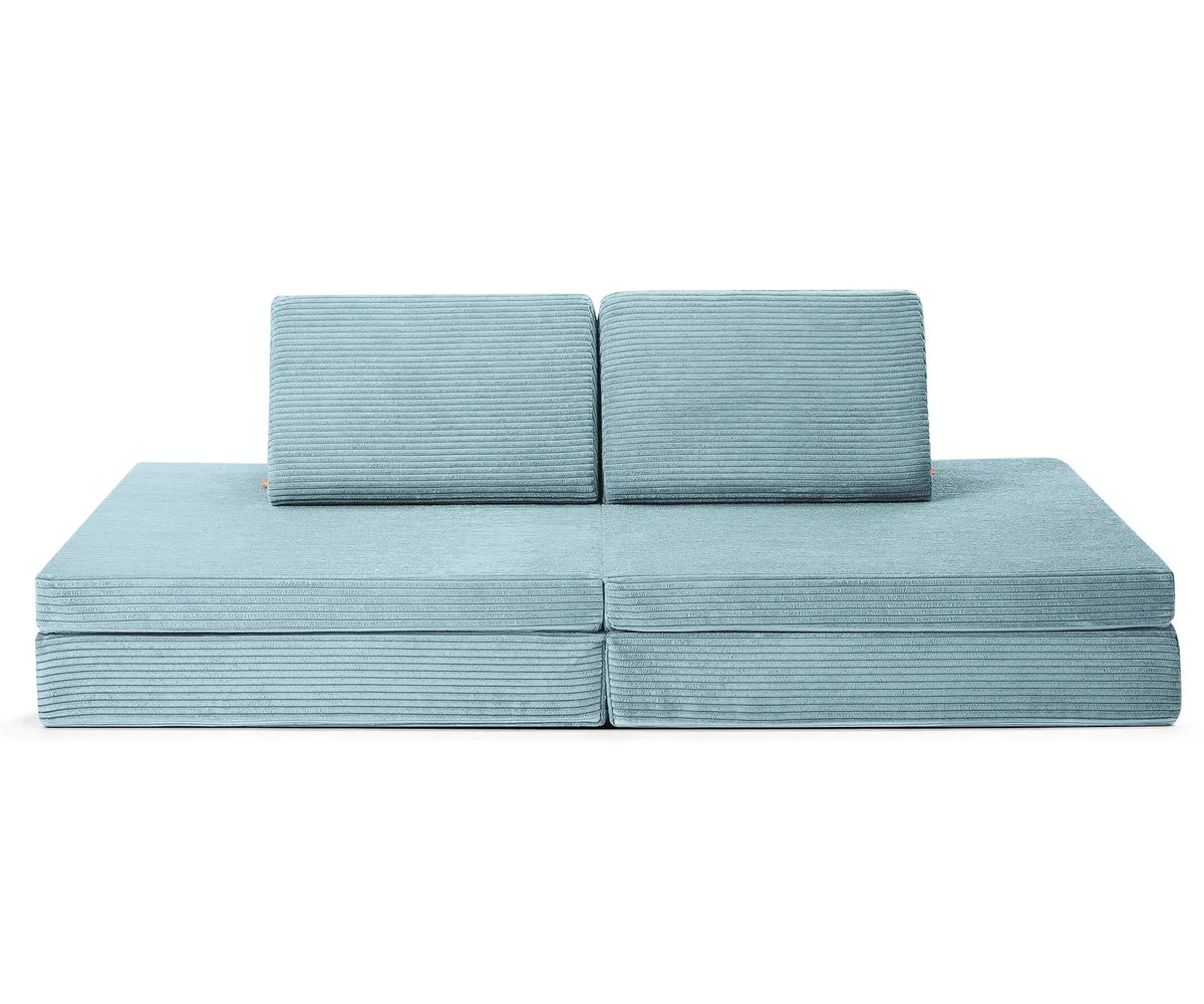 De Kinderwinkel - Funzy Play Sofa Velours Blauw