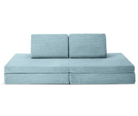 De Kinderwinkel - Funzy Play Sofa Velours Blauw