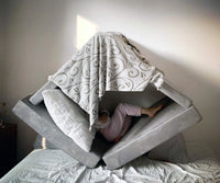 De Kinderwinkel - Funzy Play Sofa Lichtgrijs