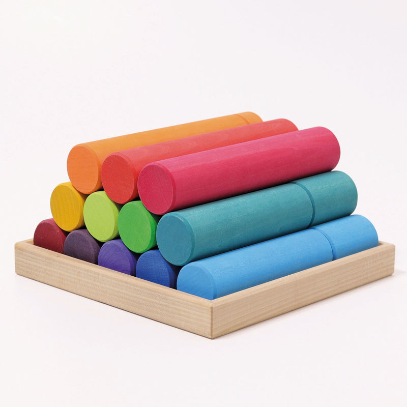 De Kinderwinkel - Grimm's Blokkenset Cilinders
