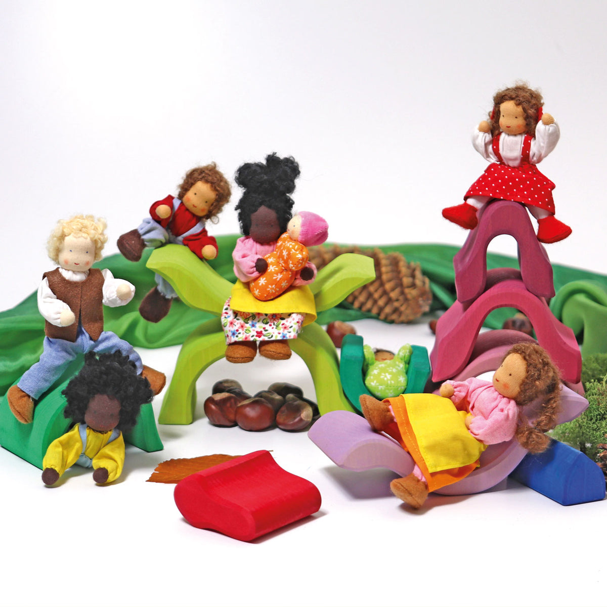 De Kinderwinkel - Grimm's Stapelaar Bloem