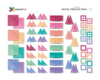 De Kinderwinkel Connetix Magnetic Tiles Pastel Creative Pack 120 stuks