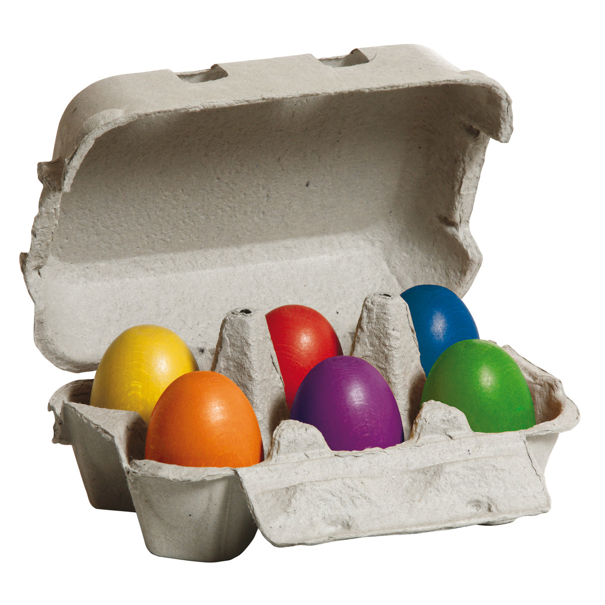 De Kinderwinkel Erzi Gekleurde eieren x 6