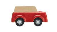 De Kinderwinkel Plan Toys Houten auto rood