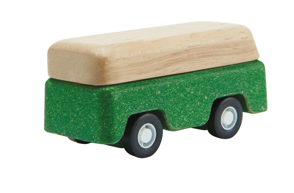 De Kinderwinkel Plan Toys Houten auto groen