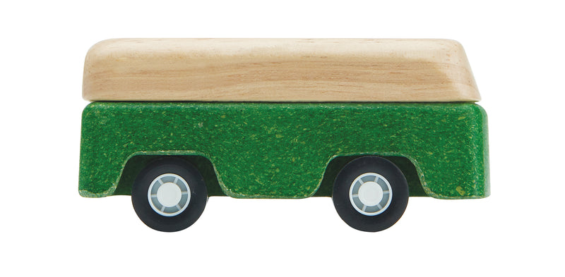 De Kinderwinkel Plan Toys Houten auto groen