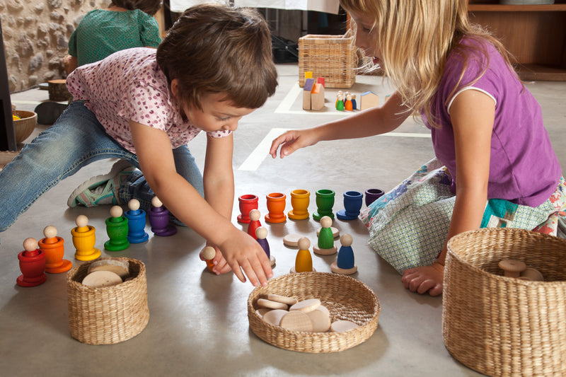 De Kinderwinkel Grapat Set nins, potjes en schijven