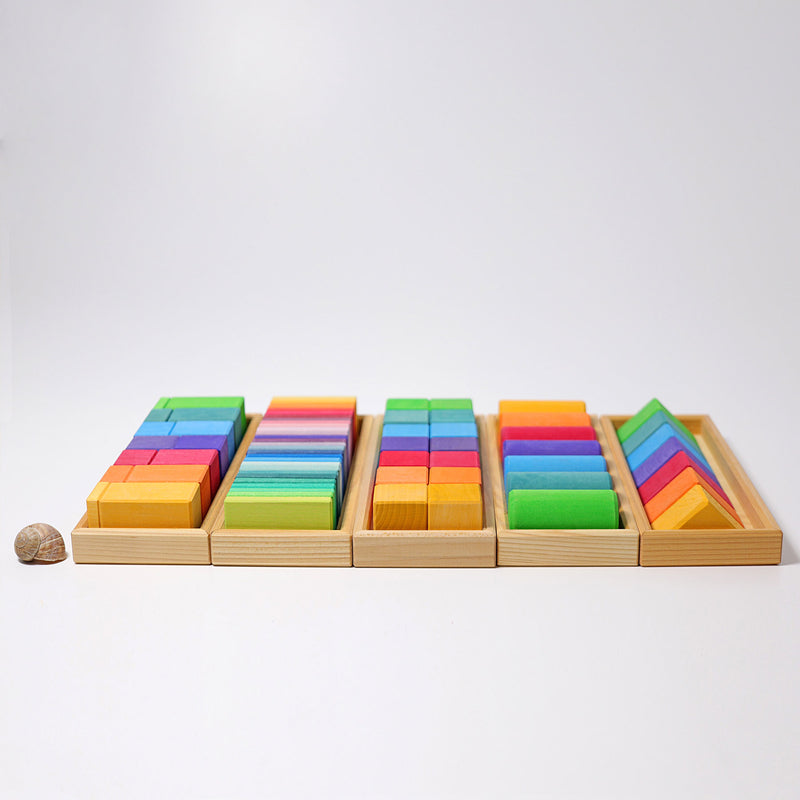 De Kinderwinkel - Grimm's Bouwset Vormen en Kleuren