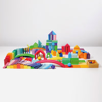 De Kinderwinkel - Grimm's Bouwset Vormen en Kleuren