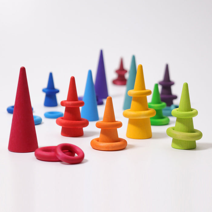 De Kinderwinkel Grimm's Kegels Rainbow