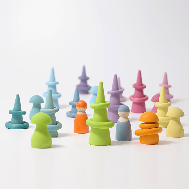 De Kinderwinkel Grimm's Kegels Pastel