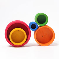 De Kinderwinkel - Grimm's Schalenset Rood