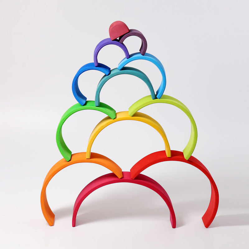 De Kinderwinkel - Grimm's Houten Regenboog Rood