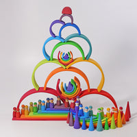 De De Kinderwinkel - Grimm's Houten Regenboog Rood