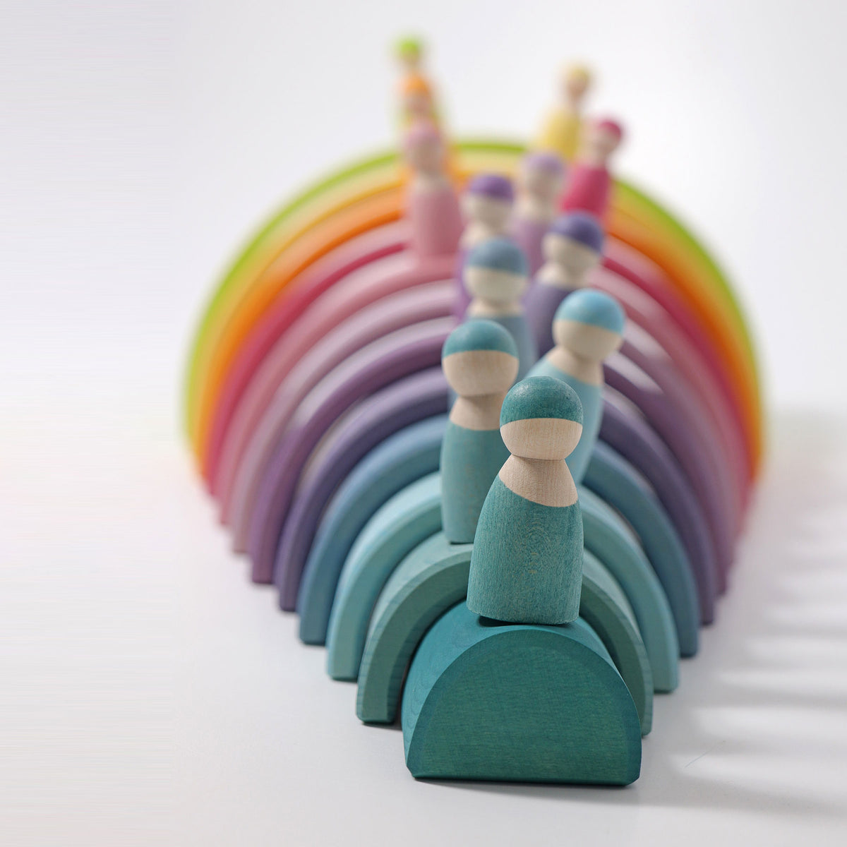 De Kinderwinkel - Grimm's Houten Regenboog Pastel