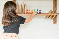 Grapat 6 Tomtens Houten Kabouters: regenboogkleuren