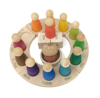 Grapat Jaarkalender Hout