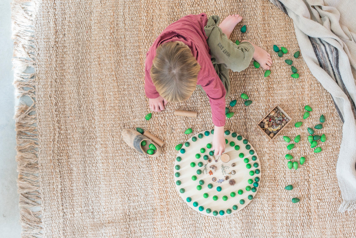 Grapat Mandala Boom Groen: open ended play