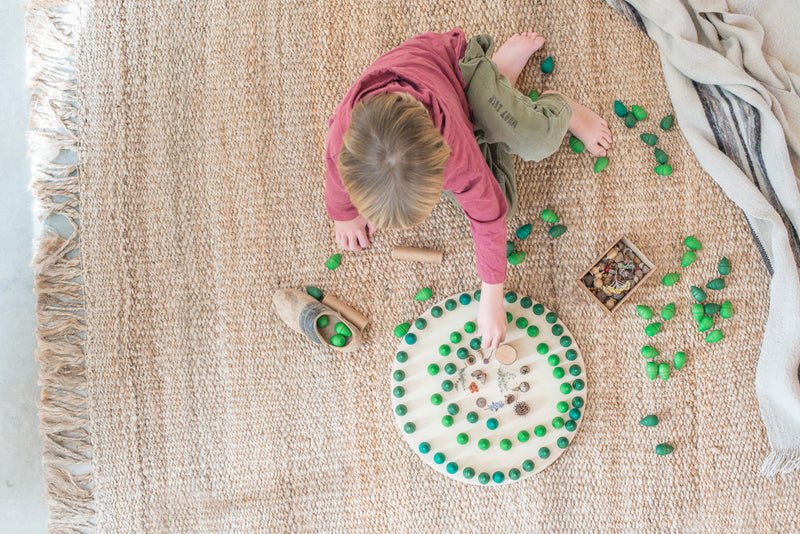 Grapat Mandala Boom Groen: open ended play