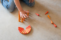 Grapat Mandala Kegel Oranje: open ended play