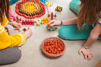 Grapat Mandala Vuur Rood: open ended play