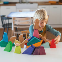 De Kinderwinkel - Grimm's Bouwspel Regenboog Leeuw