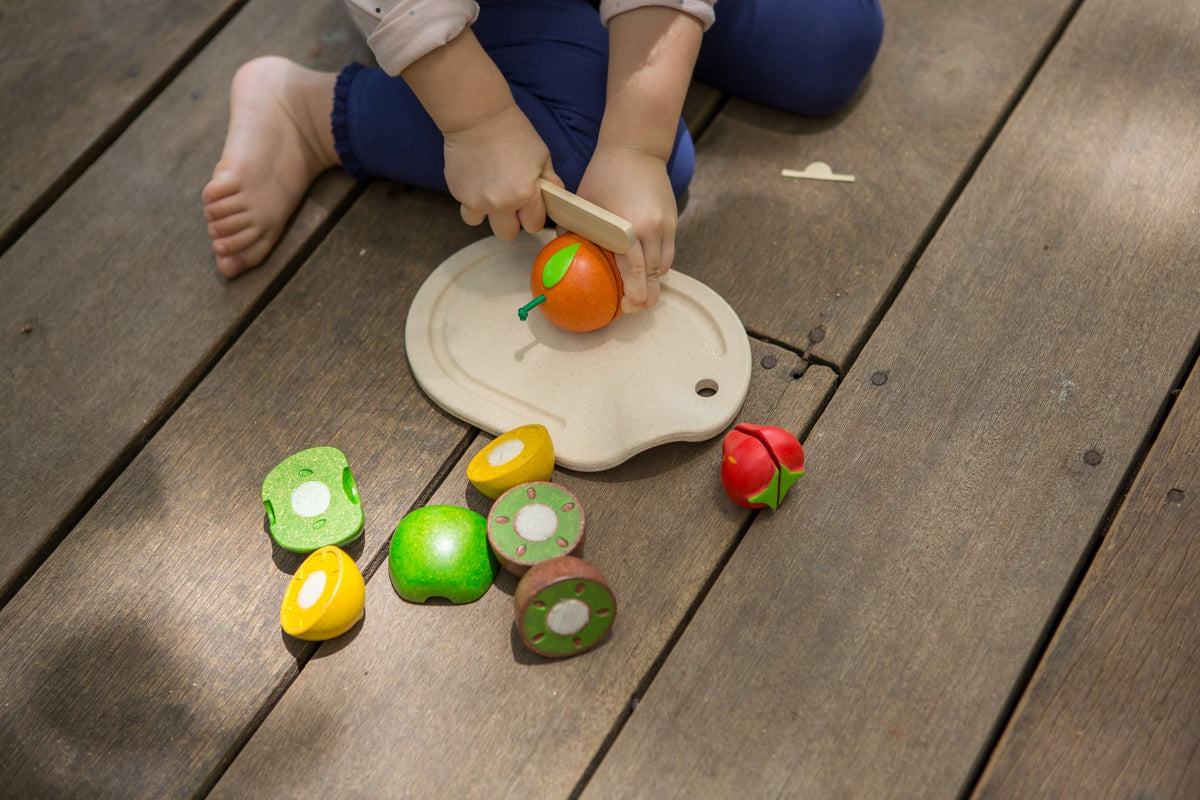 Plan Toys Houten fruit set 