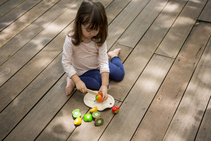 Plan Toys Houten fruit set 