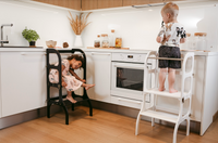 Ette Tete Leertoren Step 'n Sit Hout