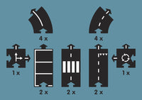 Waytoplay Racebaan Expressway (16-delig) - Kiddi Kiddo