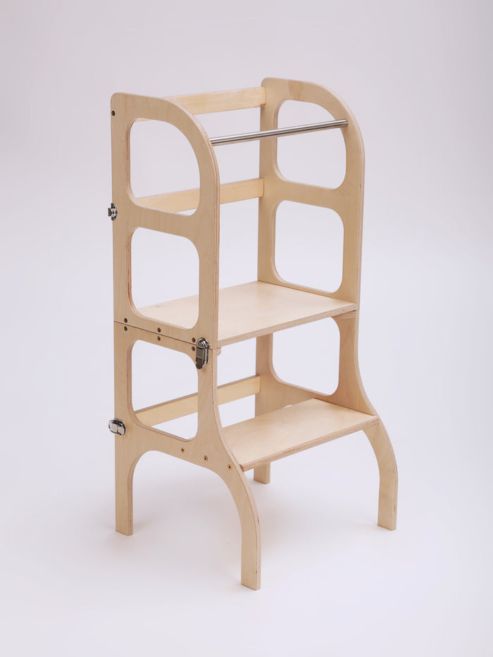 Ette Tete Leertoren Step 'n Sit Hout