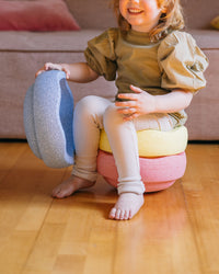 De Kinderwinkel PRE-ORDER Stapelstein Pastel Primary 3 stuks