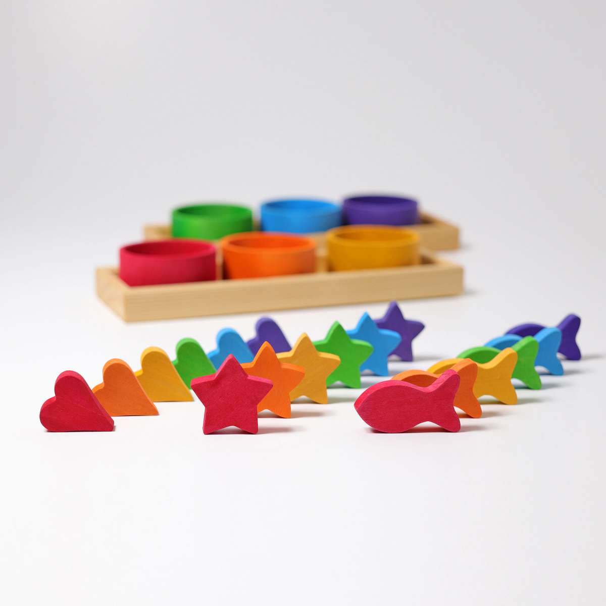 De Kinderwinkel - Grimm's Sorteerschaaltjes Rainbow