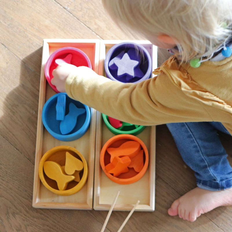 De Kinderwinkel - Grimm's Sorteerschaaltjes Rainbow