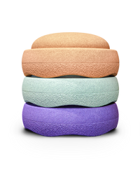De Kinderwinkel PRE-ORDER Stapelstein Pastel Secondary 3 stuks